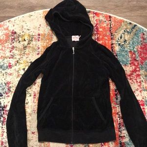 Juicy Couture Black Zip-up
